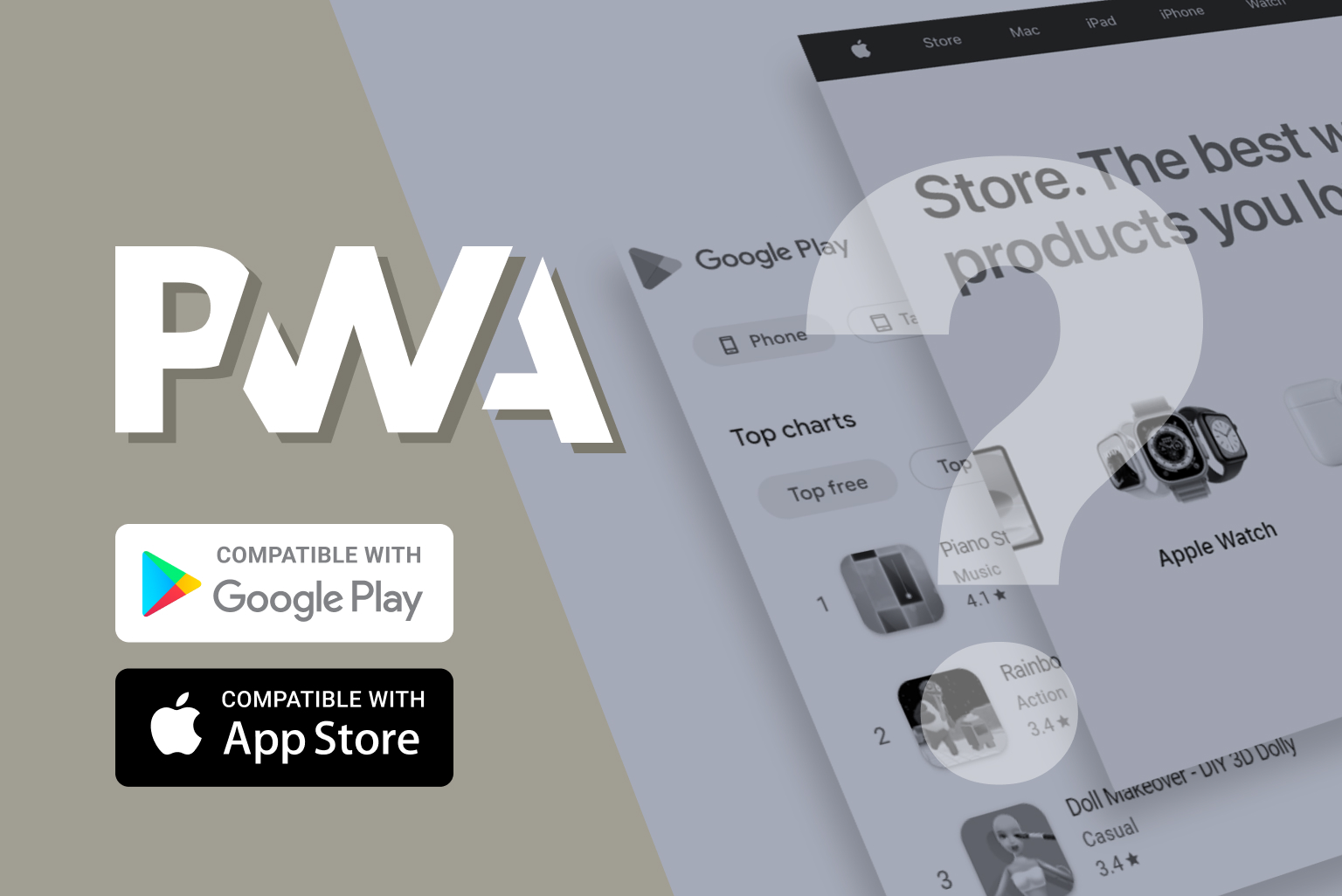 Can You Add a PWA to App Store and Google Store?