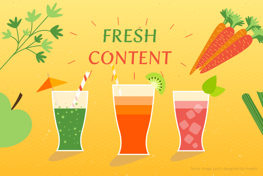 Fresh Content: Important Peculiarities for Online Stores