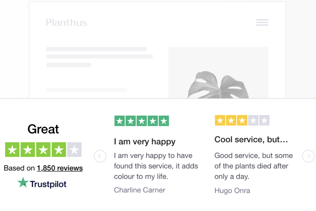 How to Get Customer Reviews: Trustpilot Trust Widget