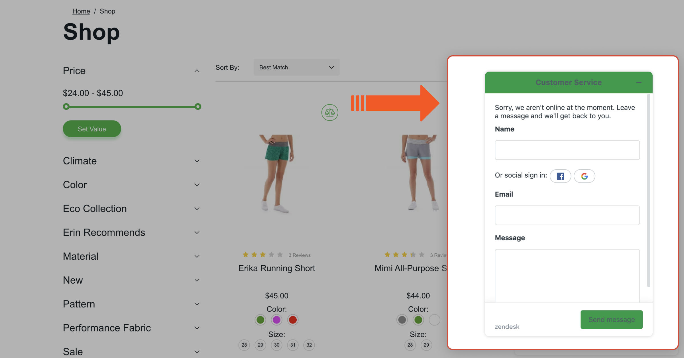 Integration of Zendesk Chat on GoMage PWA Storefront