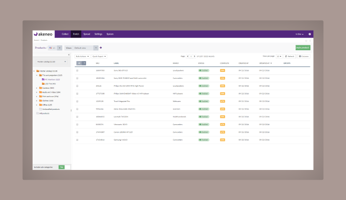 Akeneo Magento PIM