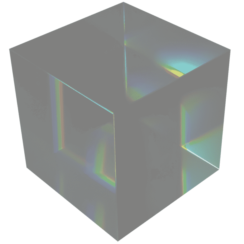 Cube Background Opacity Picture