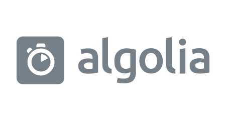 Algolia Grey Partner Logo