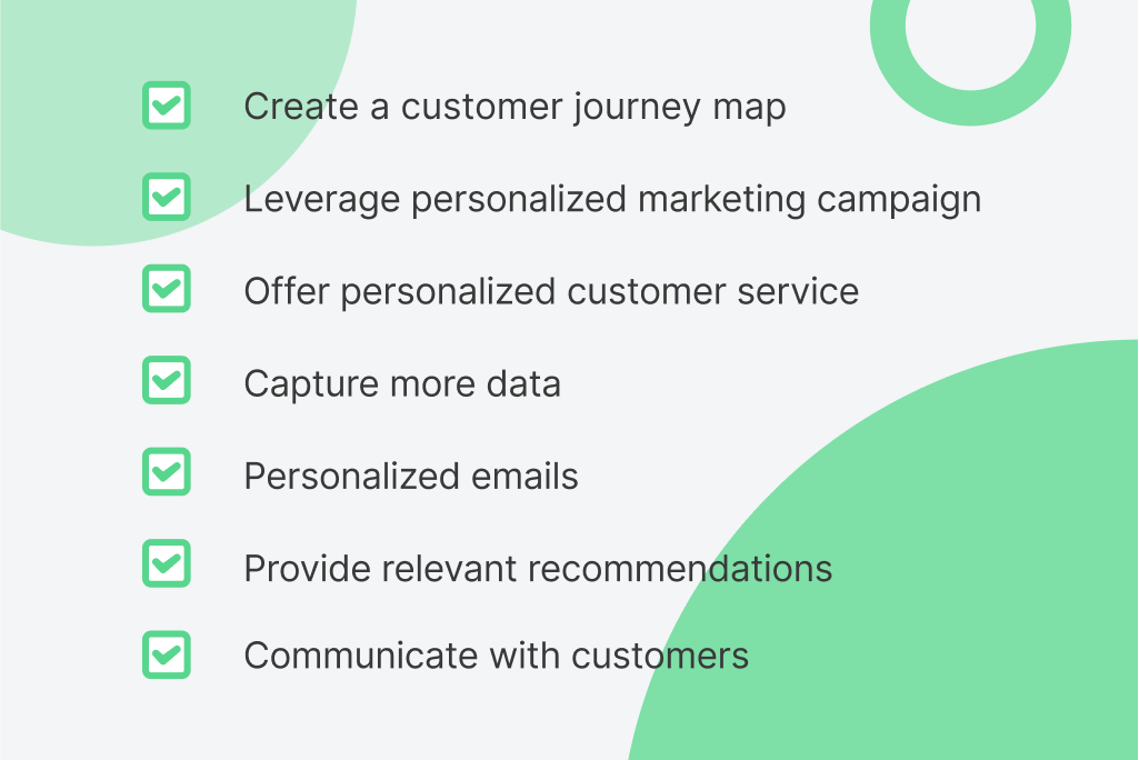  Personalized Customer Experience Checklist